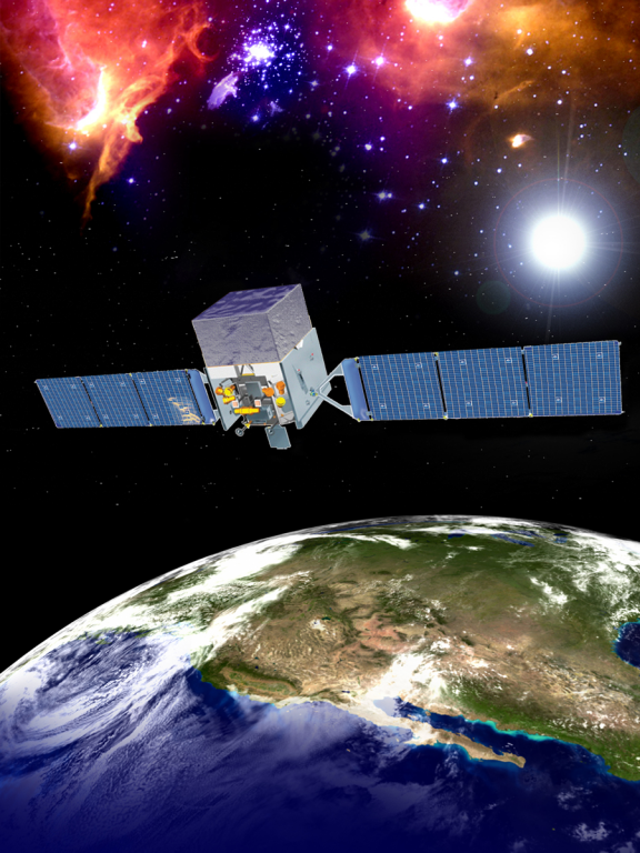 Sketch del satellite FERMI